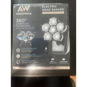 NEW - Aidalls Wellup 360 Hyper Flex Electric Head Shaver Shaving for Bald Men
